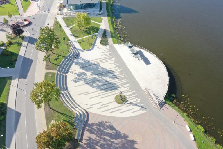 Poilsio zona prie Širvintų tvenkinio