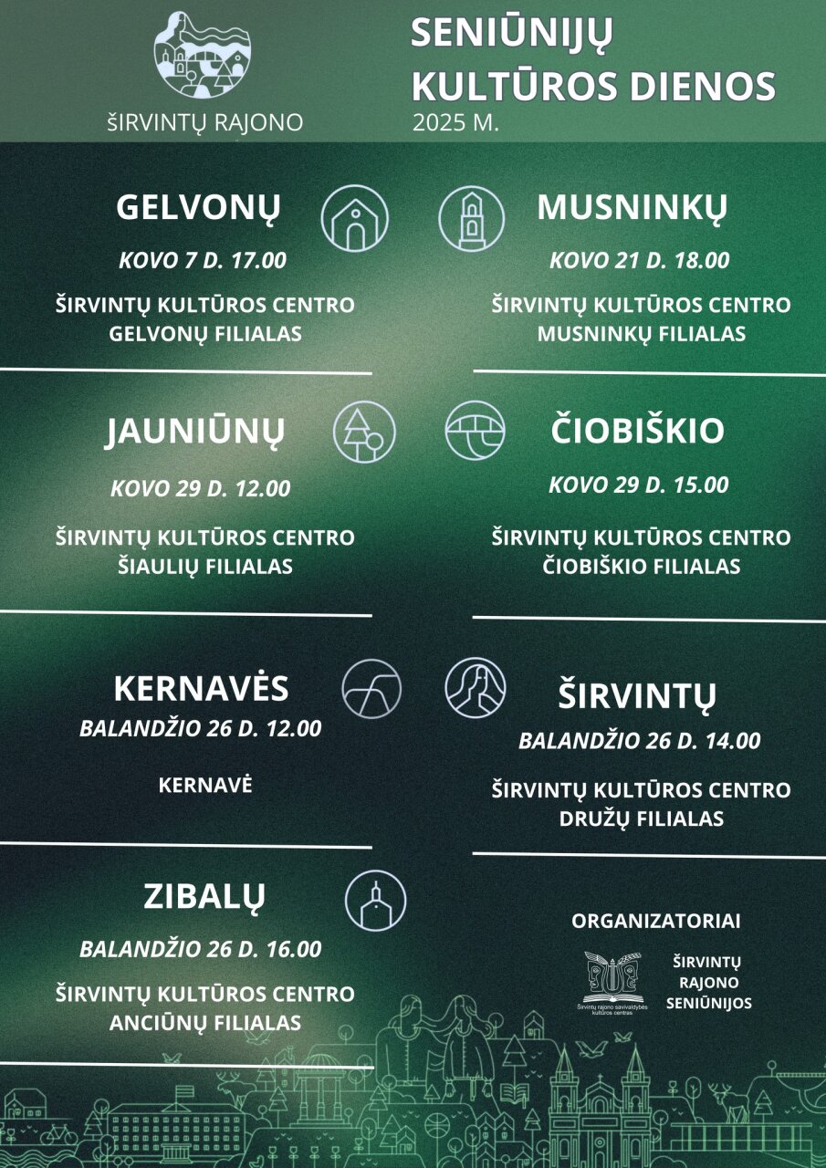 Seniūnijų Kultūros dienos